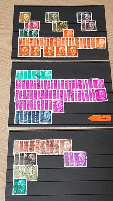 Konvolut / Lot 2 - alte Briefmarken aus Spanien - Espagna Correos