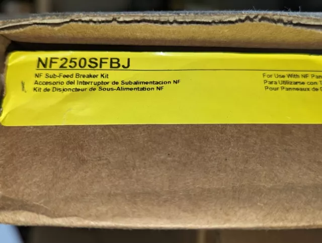 Square D NF250SFBJ NF Sub Feed Breaker Kit