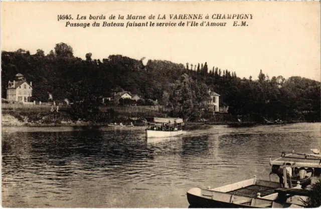 CPA La Varenne Les Bords de la Marne (1347579)