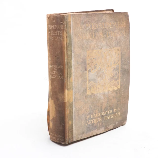 A MIDSUMMER NIGHT'S Dream by W. Shakespeare 1908 Illustrated By Arthur ...