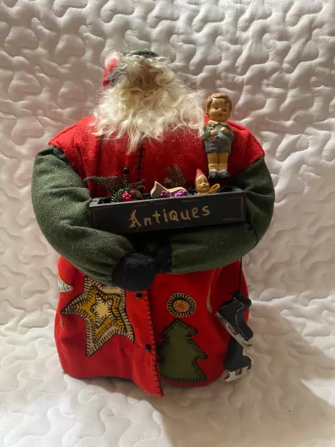 15" Dee Gann Santa Claus House Of Hatten  " Ye Older Santa Maker " Antiques Doll