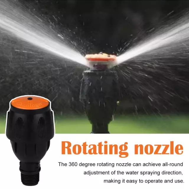 Testa irrigatore rotante 360 spruzzatore rotante automatico giardino/