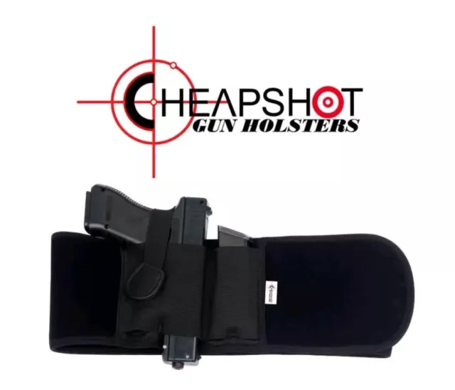 CHEAPSHOT Tactical Concealed Carry LARGE Belly Band Holster *USA SELLER*