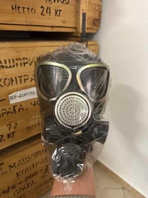 PMK 2 - GP 7 Military Gas Mask - Russia Soviet - New Full Set - Size 2 Medium