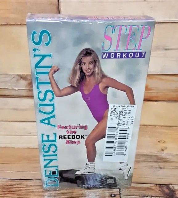 DENISE AUSTIN'S STEP Workout VHS VCR Video Tape New / Sealed Exercise ...