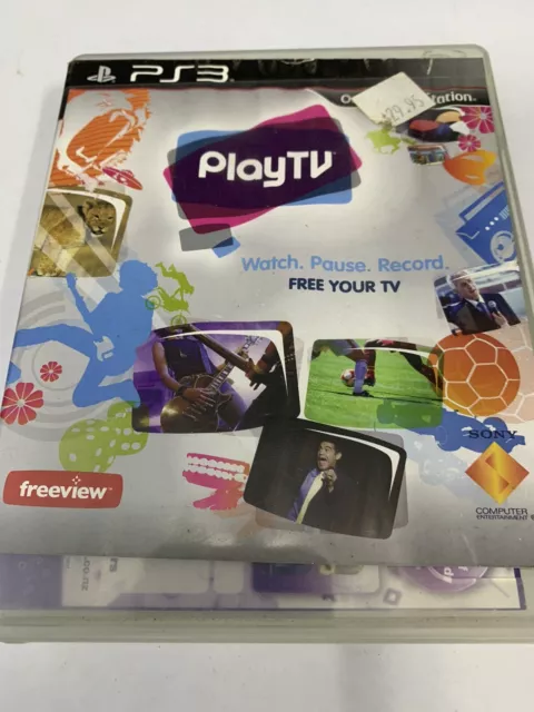 Sony PS3 | PlayTV (2009) | Watch, Pause and Record Live TV on PS3(b46/1)freepost