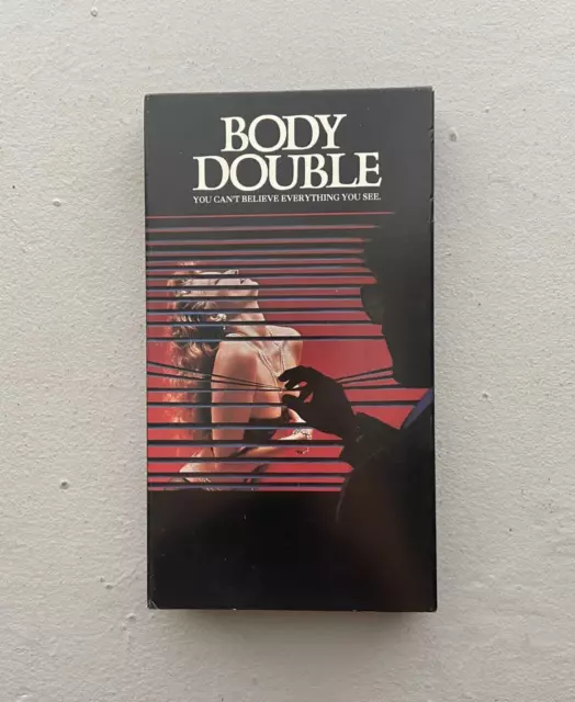 BODY DOUBLE YOU Can't Believe Everything You See(1993 VHS) DePalma