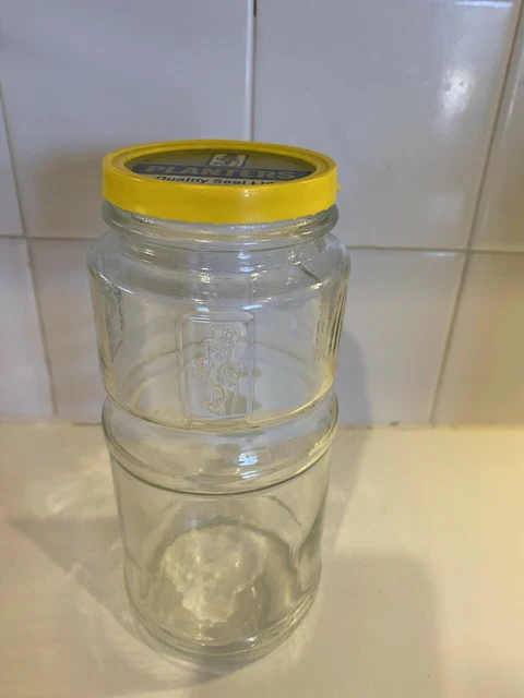 Planters Peanuts Mr. Peanut Glass Jar with Label