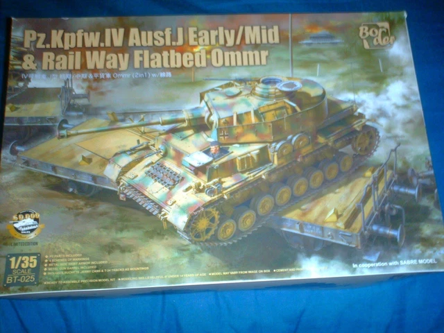 1:35 Border Model BT008 Pz.Kpfw.IV Ausf.J Late Tank