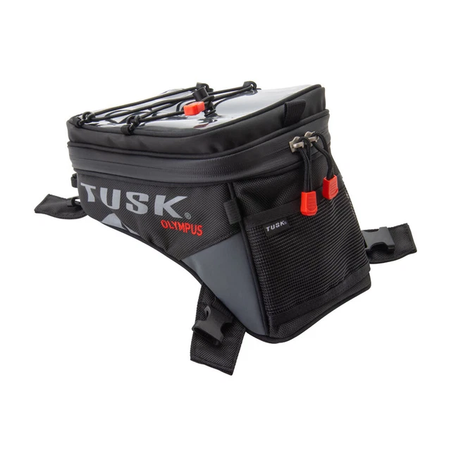 Tusk Olympus Tank Bag Small Black/Grey For HONDA XR650L 1993-2009,2012-2021