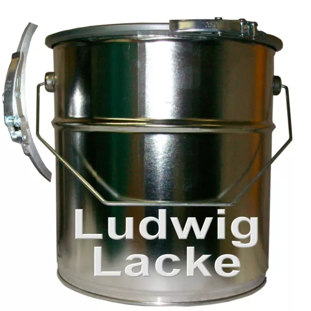 5 Liter Dose Eimer mit Deckel und Spannring  Hammerpreis von Ludwig