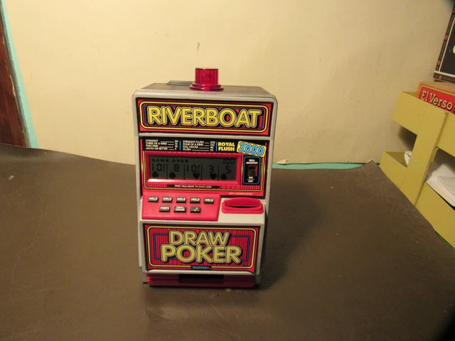 Radica Vintage Riverboat Draw Poker Savings Bank Jackpot FAST SHIP