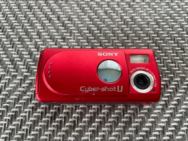Sony ソニー Cyber-shot U DSC-U30 レッド　動作品 Sony ソニー Cyber-shot U DSC-U30 レッド 動作品