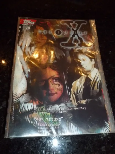 THE X-FILES Comic - Vol 1 - No 3 - Date 03/1995 - Topps Comics