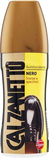 CALZANETTO LIQUIDO AUTOLUCIDANTE PER SCARPE colore nero - EBANO