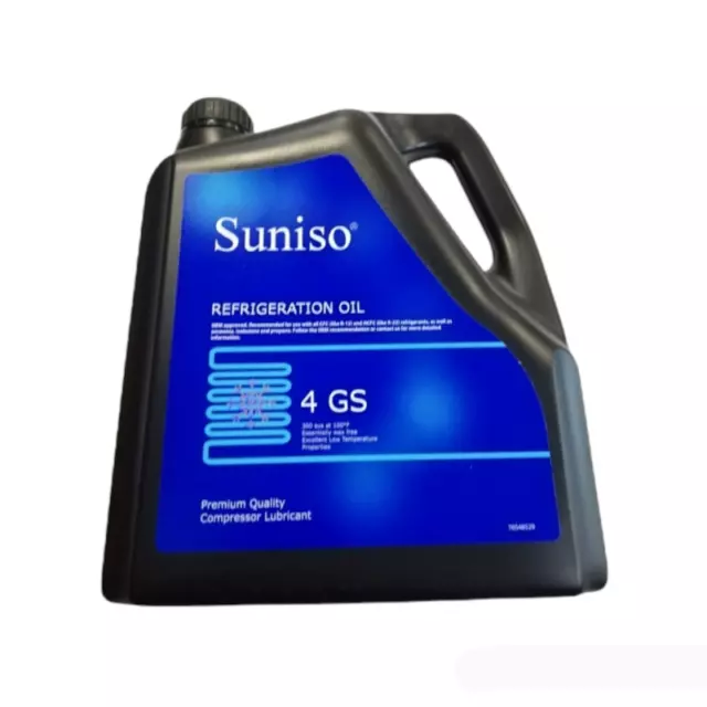 Suniso Refrigeration Oil 4 Gs Lt 4 Refrigeration Conditioning