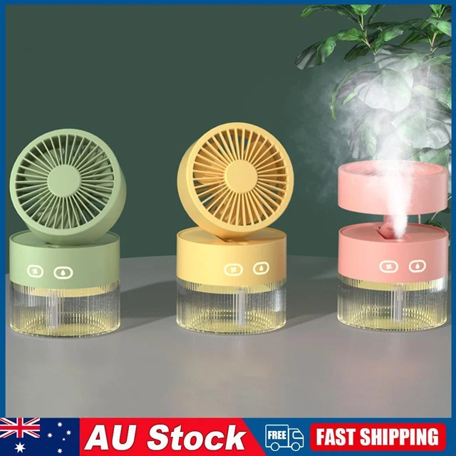 Air Cooler Fan Multifunctional Spray Desktop Fan Night Light Mute Home Appliance
