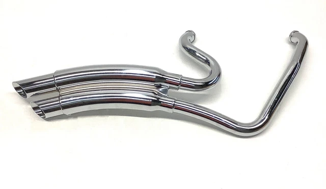 Vance & Hines Black Super Radius Exhaust System 46053 2