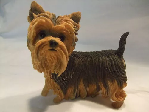 Statue de collection COUNTRY ARTISTS - chien YORKSHIRE DEBOUT