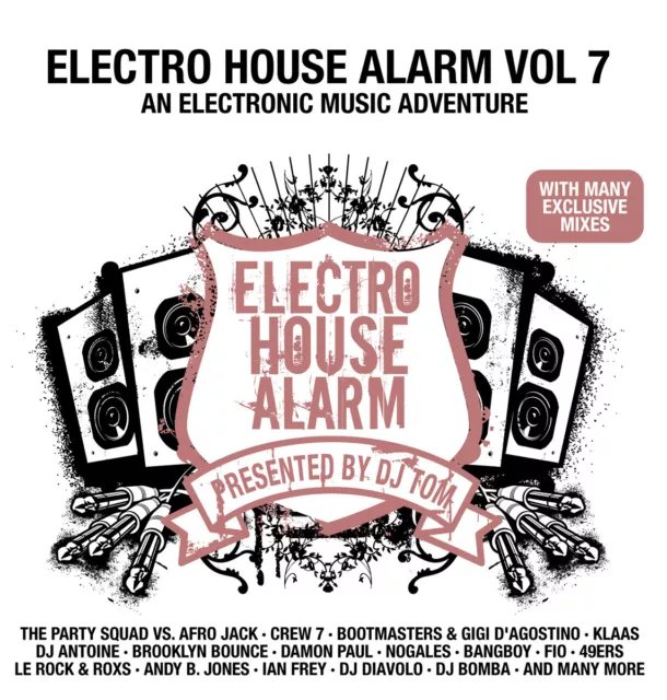 CD Electro House Alarma Vol.7 De Varios Artistas 2CDs