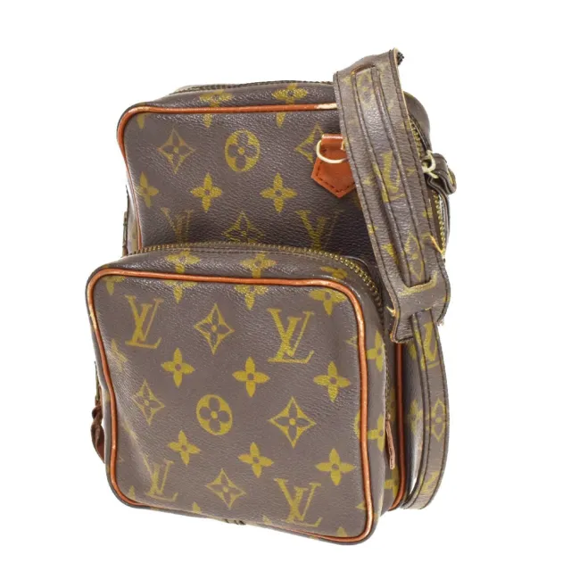 Louis Vuitton Mini  Shoulder Bag Vintage M45238 Monogram Canvas Brown  852 Women's