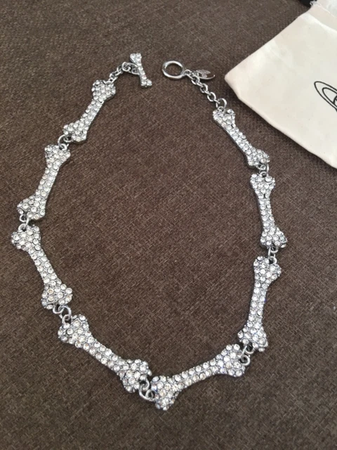 Vivienne westwood online bone necklace