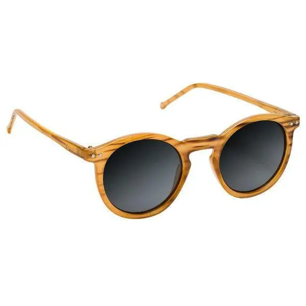Glassy Sunhaters - TimTim Polarized Sunglasses - Honey Wood SALE