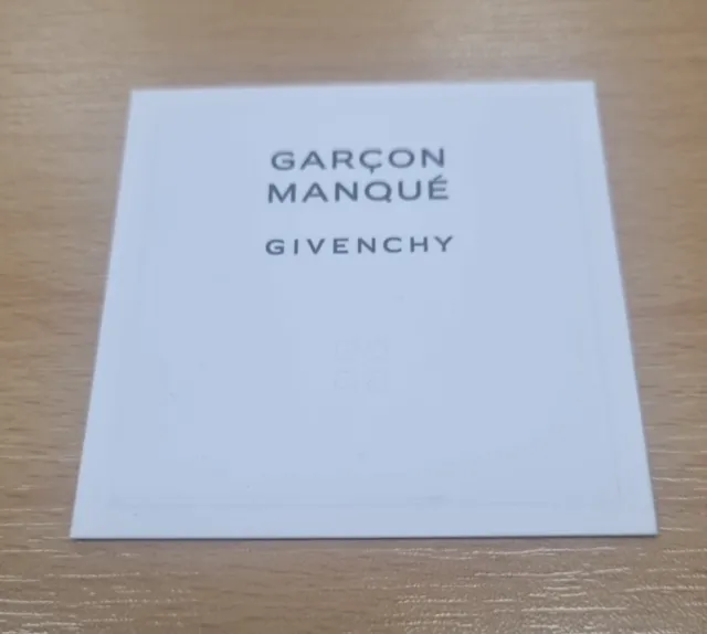Givenchy Carte D'essai De Parfum - Garçon Manqué