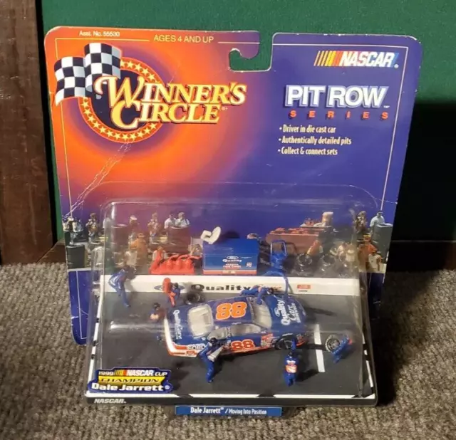 1999 Nascar Dale Jarrett Pit Row Series Moving into Position Diecast #88