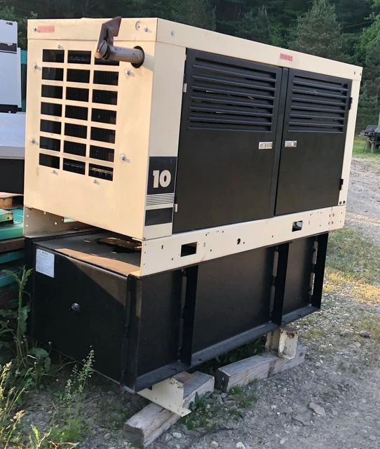 Kohler 10 KW Diesel Generator Set w/547 Hours, Enclosure w/Large Base Fuel Tank Kohler 10 KW Diesel Generator Set w/547 Hours, Enclosure w/Large Base Fuel Tank