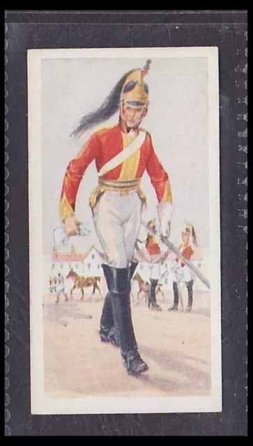 1ST KINGS DRAGOON GUARDS (1812) - 80 + year old English Tobacco Card # 6