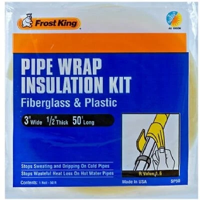 Fiberglass Pipe Insulation Kit -SP50