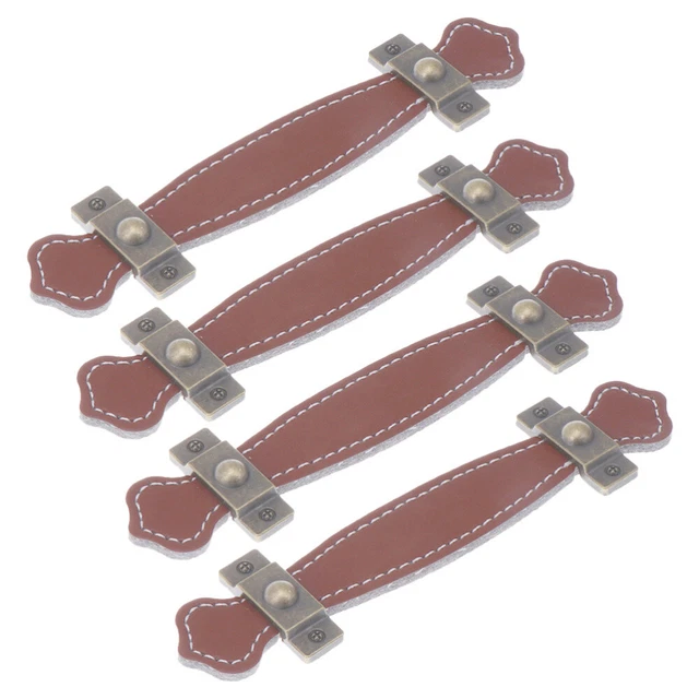 4 Pcs European Style Handle Soft Drawer Pulls Zinc Alloy Closet Door