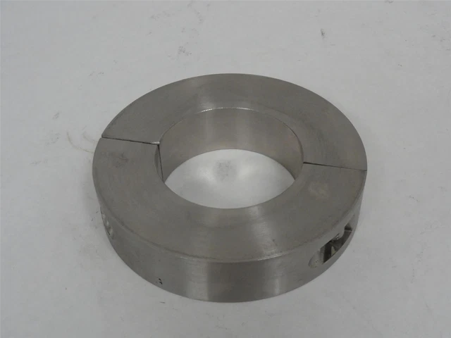 225842 Old-Stock; Leblanc 1300001671 SS Split Collar; 2.5" ID; 4.5" OD