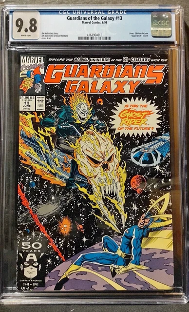 Guardians of the Galaxy 13 CGC  9.8 NM/M   W/Pages  N/CASE