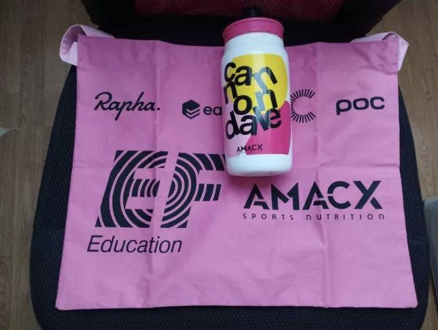 Musette 2024 Cyclisme Tour De France + Bidon Gourde  Rare Ef Education Team