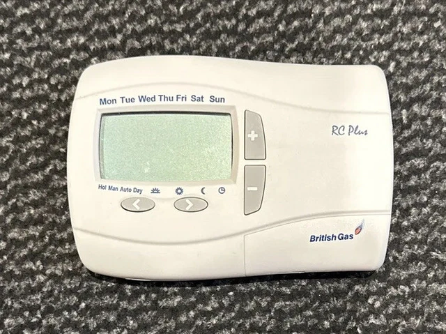 DRAYTON BRITISH GAS RC PLUS WIRELESS RF DIGITAL PROGRAMMABLE THERMOSTAT  Used £44.00 - PicClick UK