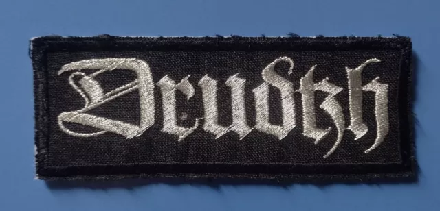Drudkh (Black Metal band, Ukraine) - Silver logo patch, official