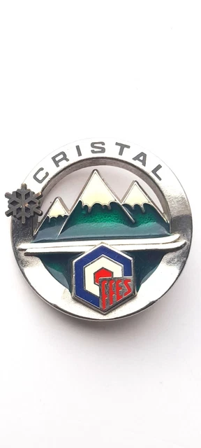 Insigne École De Ski International – Le Cristal De Bronze – Ski – Fabriqué France