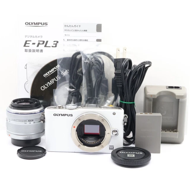 OLYMPUS PEN Lite E-PL3/M ZUIKO14-42mm 良品 Amazon.com : OM SYSTEM OLYMPUS PEN E-PL3 14-42mm 12.3 MP