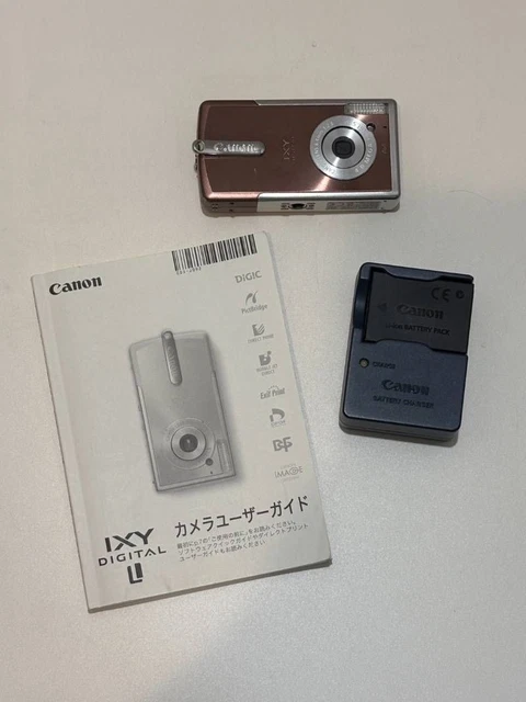 CANON IXY DIGITAL L PC1060 Compact Digital Camera Bronze Tested