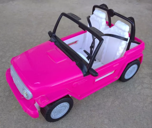 voiture barbie jeep beach cruiser mattel