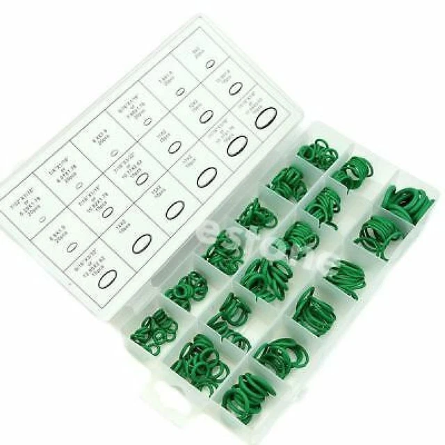 Green 270Pcs 18 Sizes O-ring Kit Metric O  Seals Nitrile Rubber