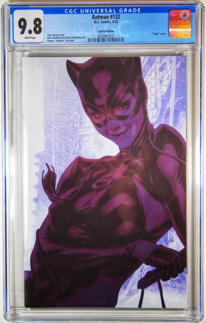 Batman #132 (Stanley "Artgerm" Lau 1:50 Foil Variant) ~ Cgc Graded 9.8 Nm/M