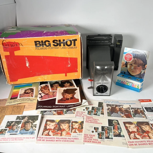 Polaroid Portrait Big Polaroid Camera Big Shot Polaroid Portrait