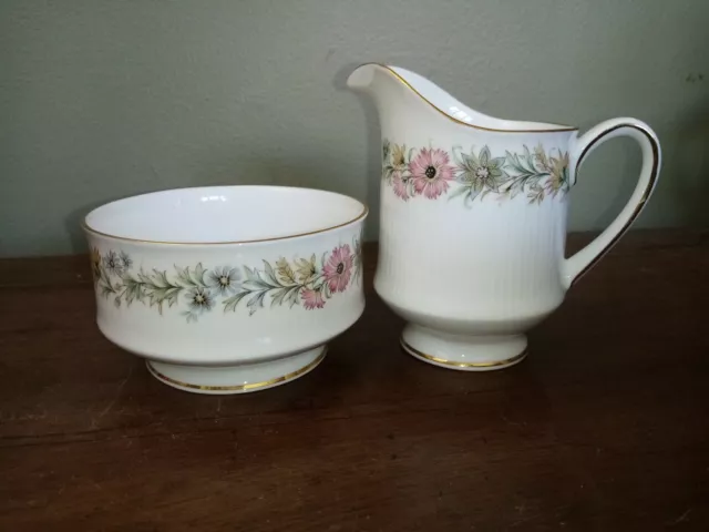 Vintage, Paragon 'Belinda' Bone China - Milk Jug or Creamer & Sugar Bowl