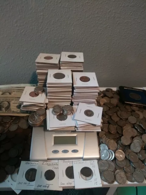 Estate Sale Coins ~ Silver ~ Currency Collection ~ Rare US Coins ~ 50+ Items