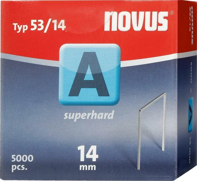 NOVUS Tackerklammer Typ A 5000 Stück Nr.53/14 St