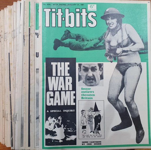 TITBITS MAGAZINES 1967 - Vintage UK Paper Magazines - Your Choice £4.95 ...