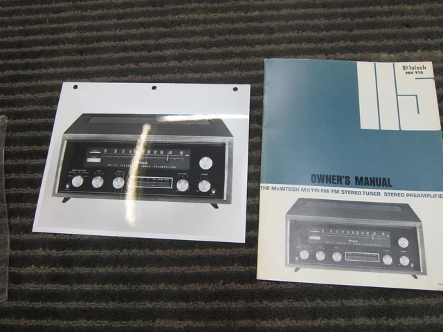 Manuals, Vintage Parts & Accessories, Vintage Sound & Vision